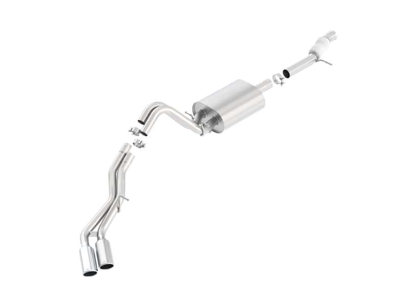 Borla — Borla Touring Cat Back 15-16 Chevy Tahoe 5.3L V8 2.75in, 2.25in Dual Same Side Exit 4in Tips
Cat-Back System
ExhstSysKt - view 1