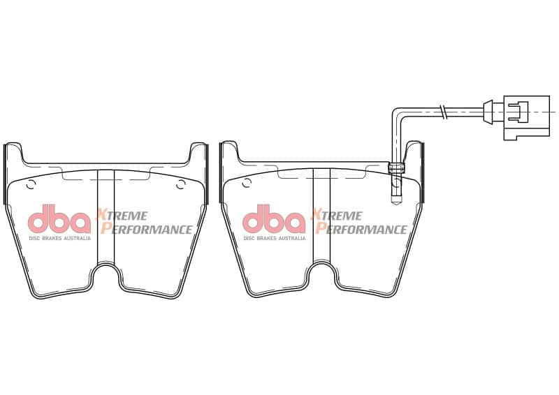 DBA — DBA 08-19 Audi R8 (w/Iron Rotors) XP Performance Front Brake Pads
Brake Pad - view 1