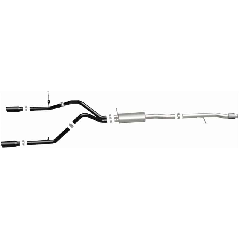 Magnaflow — MagnaFlow SYS Cat-Back 4in Black Dual Split Rear Tips 14-15 Chevy Silverado/GMC Sierra 4.3L-5.3L
Cat-Back - view 30