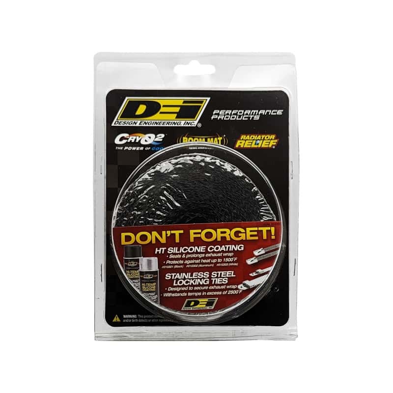 DEI — DEI Exhaust Wrap 2in x 25ft - Titanium - Black
Exhaust Wrap Kit - view 4