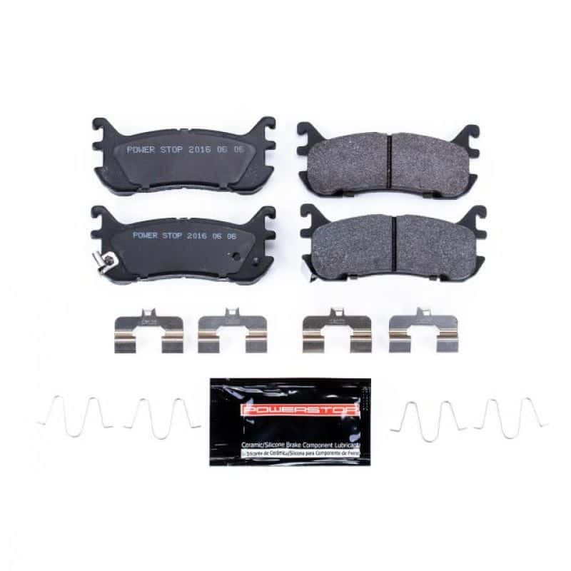 PowerStop — Power Stop 97-03 Ford Escort Rear Track Day SPEC Brake Pads
Track Day Spec Pads - view 1