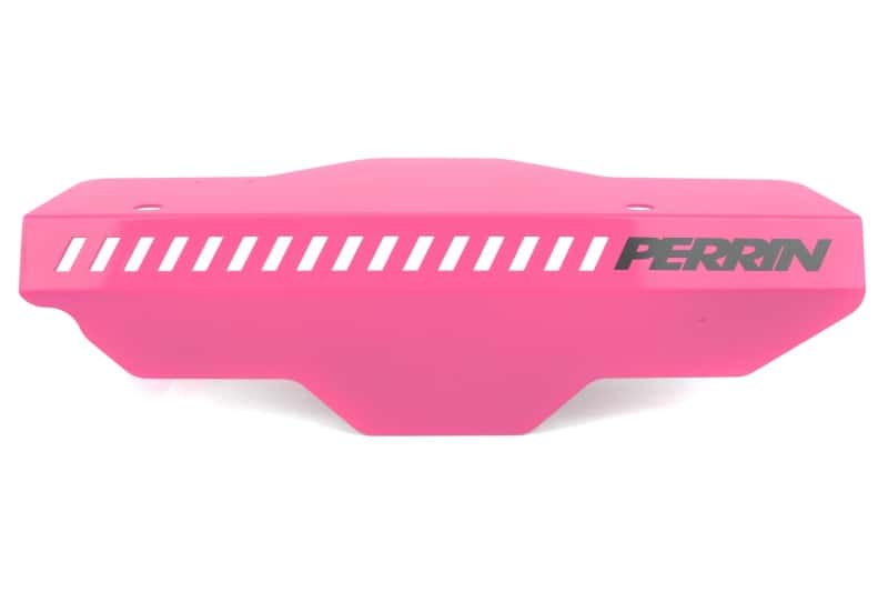 Perrin Performance — PERRIN 02-14 Subaru WRX / 04-21 STI / 08-11 Impreza Pulley Cover - Hyper Pink - view 3