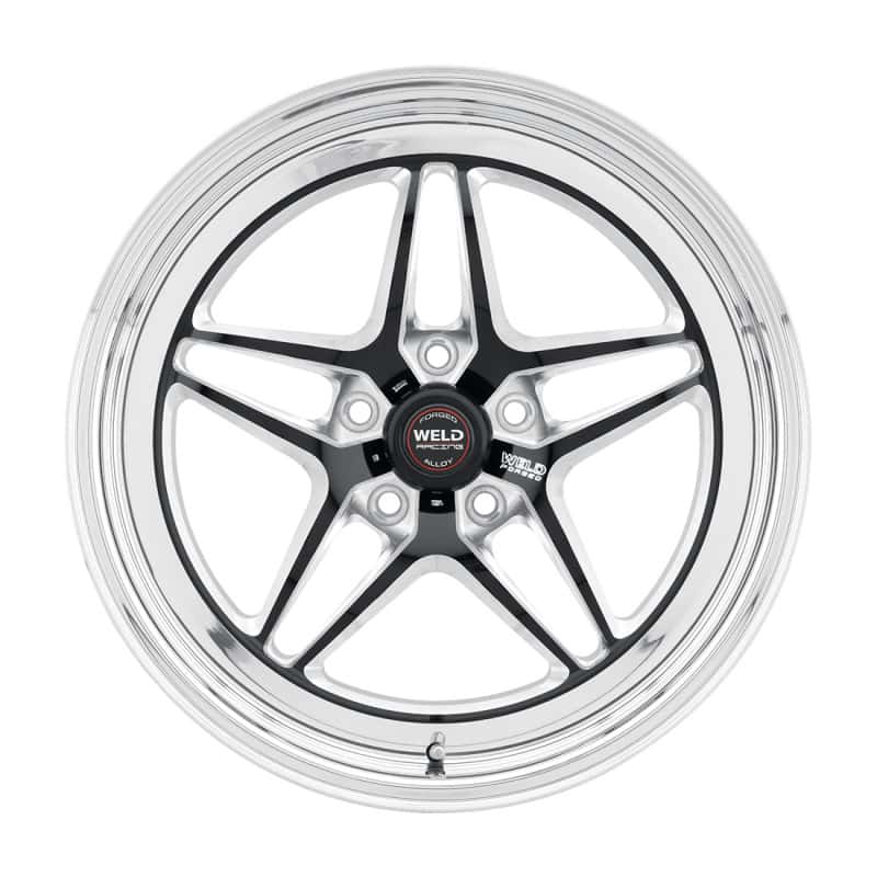 Weld — Weld S81 18x5 / 5x120 BP / 2.1in. BS (-23mm Offset) Black Wheel 3.18 ID (High Pad) - Non-Beadlock - view 2