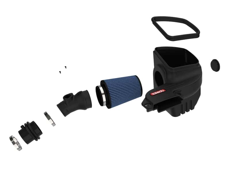 aFe — aFe Takeda Stage-2 Cold Air Intake System Pro 5R 14-18 Mazda 3 L4-2.0 - Black
Takeda Intake System - view 2