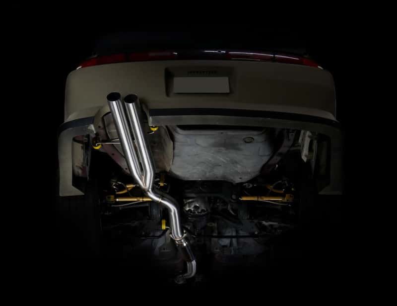 ISR Performance — ISR Performance Series II - EP Dual Rear Section Only - 95-98 Nissan 240sx (S14) - view 1