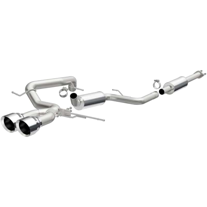 Magnaflow — MagnaFlow 13 Ford Focus 2.0L Turbocharged ST Dual Center Rear Exit Stainless Cat Back Perf Exhaust
Cat-Back - view 1