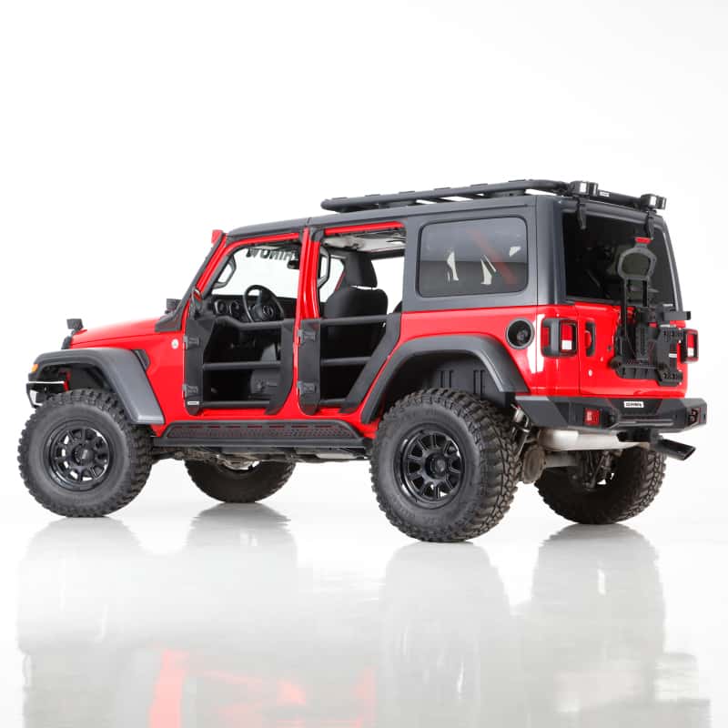 Go Rhino — Go Rhino Jeep 18-21 Wrangler JLU/20-21 Gladiator JT Trailline Replacement Rear Tube Door
Trailline Tube Doors - view 12