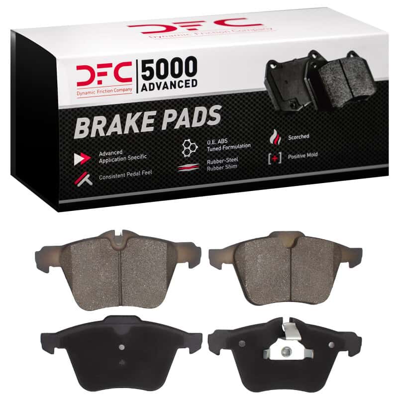 DFC — DFC 07-18 Volvo S60 Cross Country/V60/S80/V60 Cross Country/S60/XC70 Front 5000 Adv Ceramic Pads
DFC Brake Pad Set - view 1