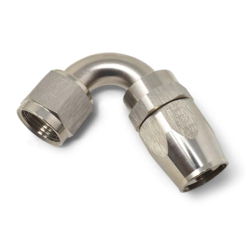 Russell — Russell Performance -12 AN Endura 120 Degree Full Flow Swivel Hose End (With 1-1/8in Radius)
Hose Fitting - view 4
