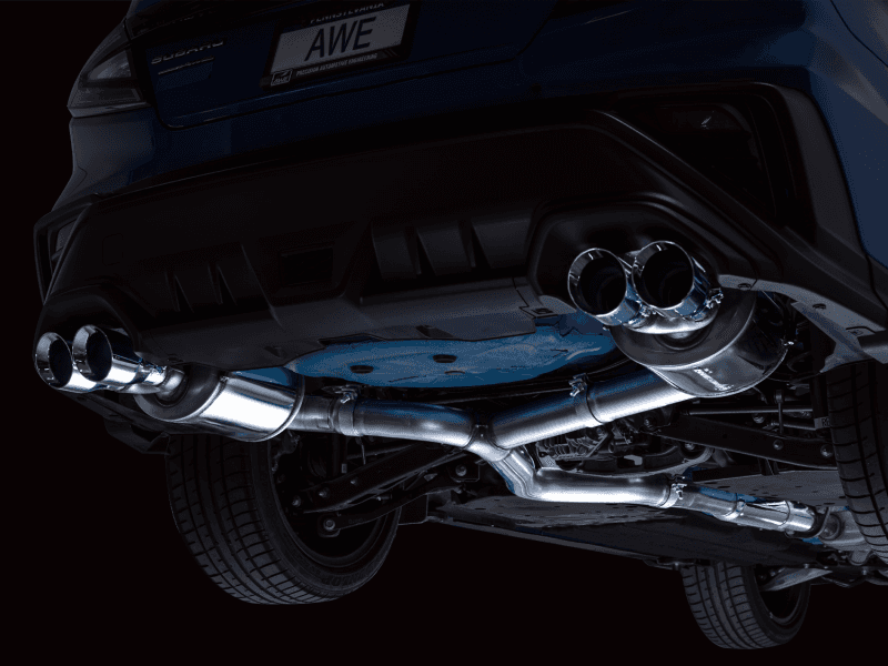 AWE Tuning — AWE Tuning 2022+ VB Subaru WRX Touring Edition Exhaust - Chrome Silver Tips
Touring Exhaust - view 3