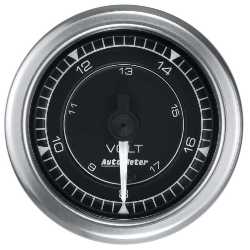 AutoMeter — Autometer Chrono 2-1/16in 18V Voltmeter Gauge
2" VOLTMETR 18V S CH - view 1