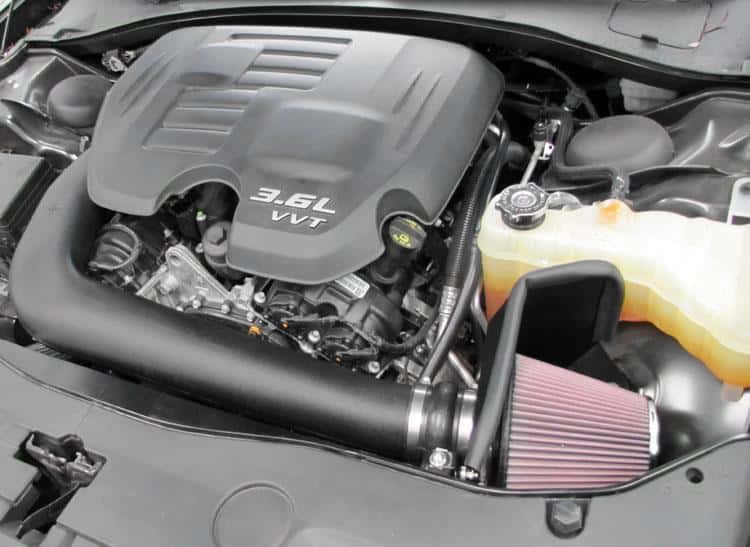 K&N Engineering — K&N 11-12 Dodge Challenger/Charger / 11-12 Chrysler 300 3.6L V6 AirCharger Performance Intake
Performance Air Inta
Air Intake System - view 7