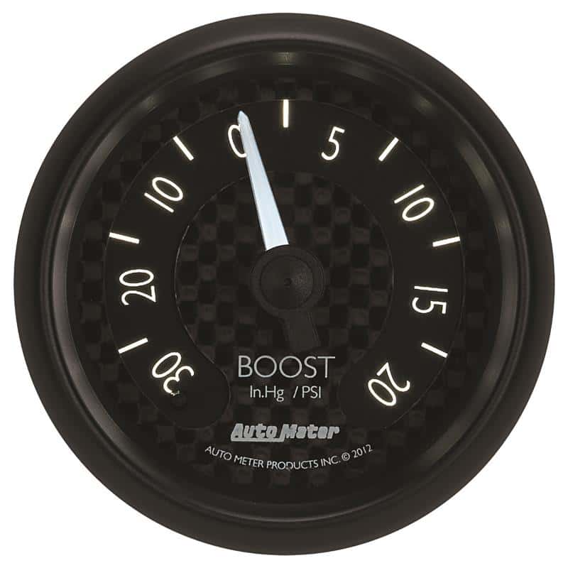 AutoMeter — Autometer GT Series 52mm Mechanical 30 In Hg/20 psi Vacuum/Boost Gauge
2-1/16" BOOST-VAC, 3 - view 4