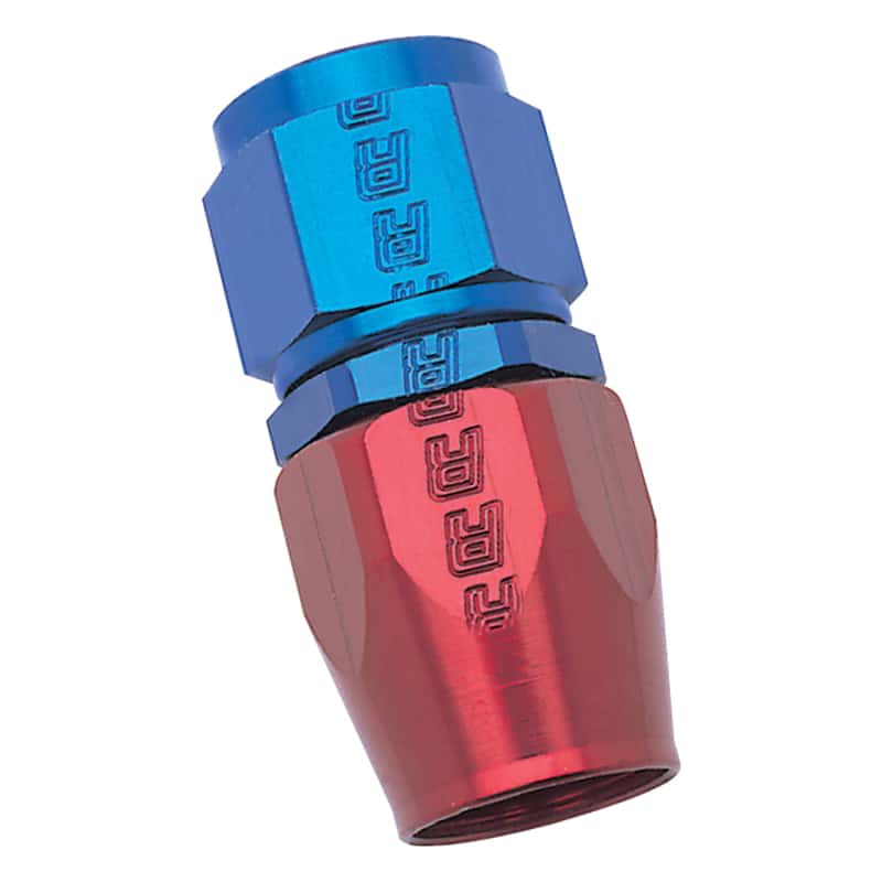 Russell — Russell Performance -6 AN Red/Blue Straight Full Flow Hose End
Hose Fitting - view 2
