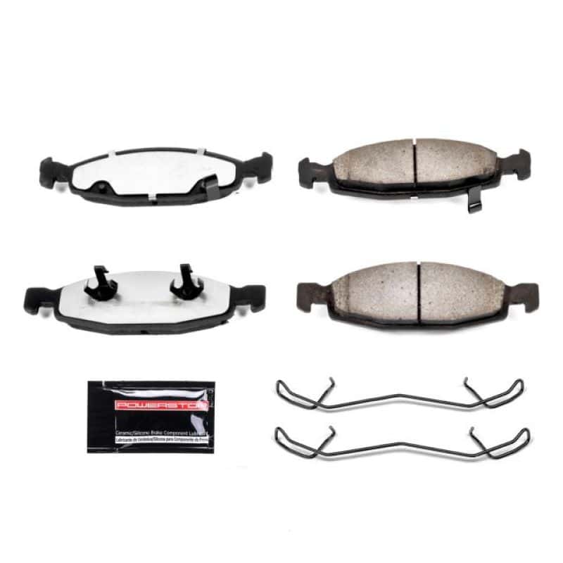 PowerStop — Power Stop 99-03 Jeep Grand Cherokee Front Z36 Truck & Tow Brake Pads w/Hardware
Z36 Brake Pads - view 1
