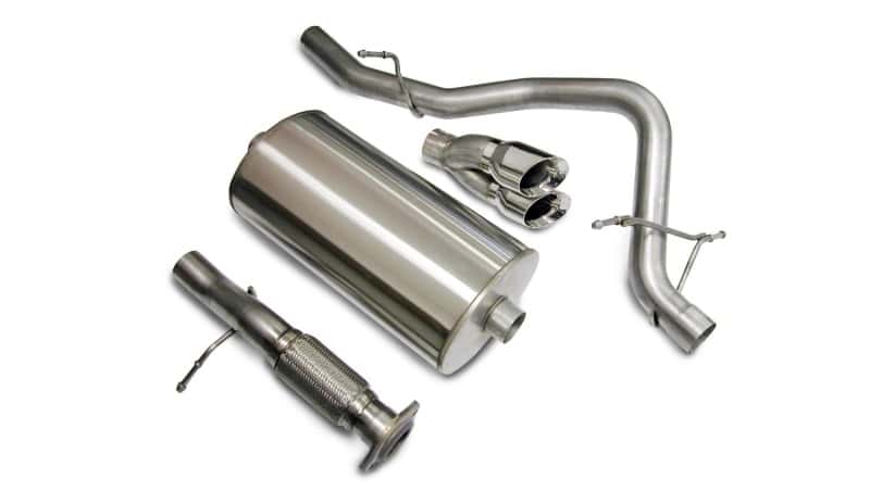 CORSA Performance — Corsa 2007-2008 Chevrolet Tahoe 5.3L V8 Polished Sport Cat-Back Exhaust
Exhaust - view 1