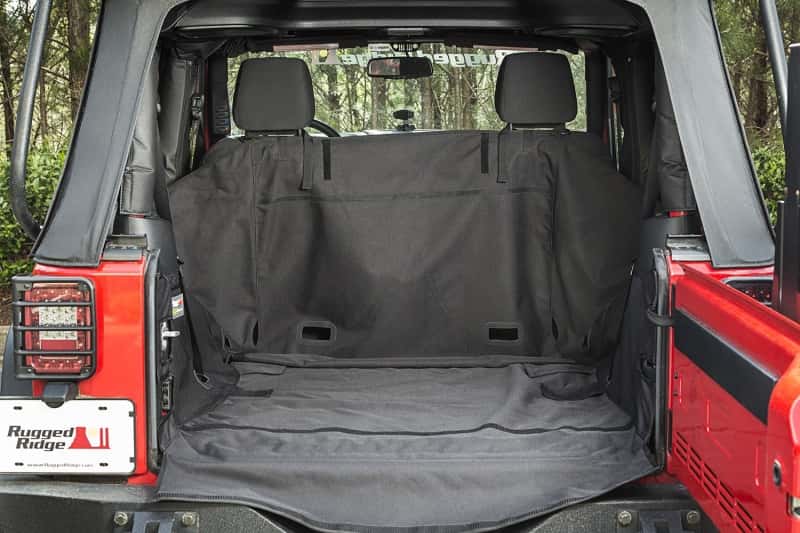 Rugged Ridge — Rugged Ridge C3 Cargo Cover W/O Subwoofer 07-18 Jeep Wrangler JK 2 Door
Cargo Area Liner
OFFROAD_INTERIOR - view 7