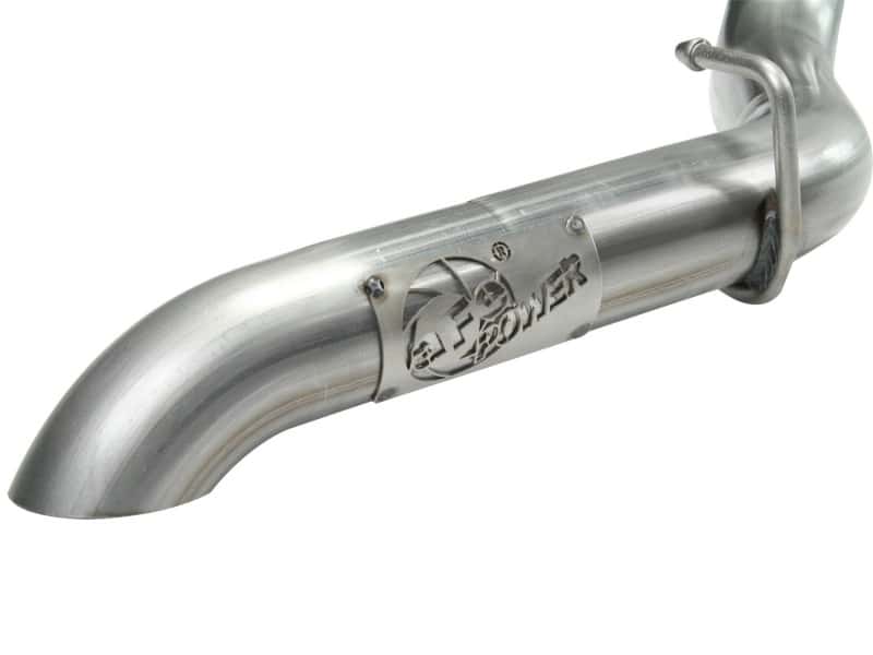 aFe — aFe MACHForce XP Exhaust Cat-Back SS-409 04-06 Jeep Wrangler TJ Unl L6 4.0L 2.5in Off-Road No Tip
Cat-Back Exhaust
ExhstSysKt - view 5