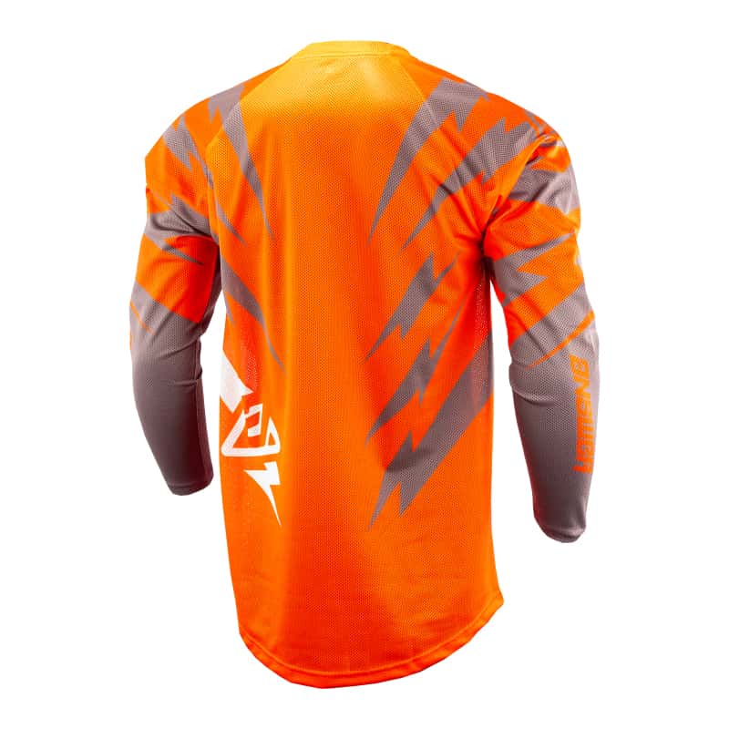 Answer — Answer 26 LE Syncron Rizz Vented Jersey Orange/Grey/White - XS - view 2