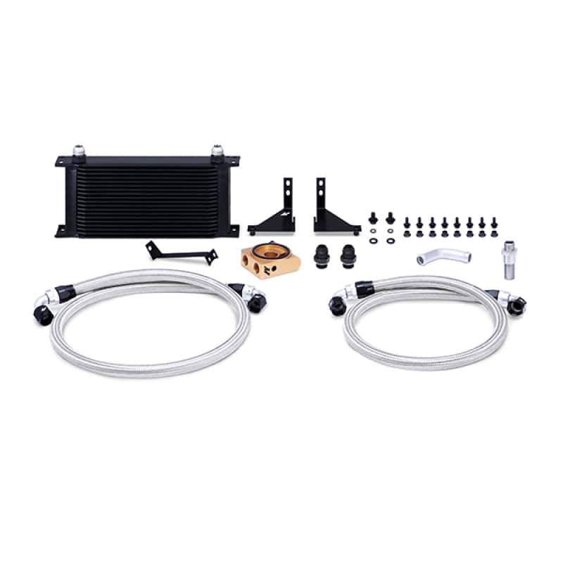 Mishimoto — Mishimoto 14-16 Ford Fiesta ST Thermostatic Oil Cooler Kit - Black - view 13