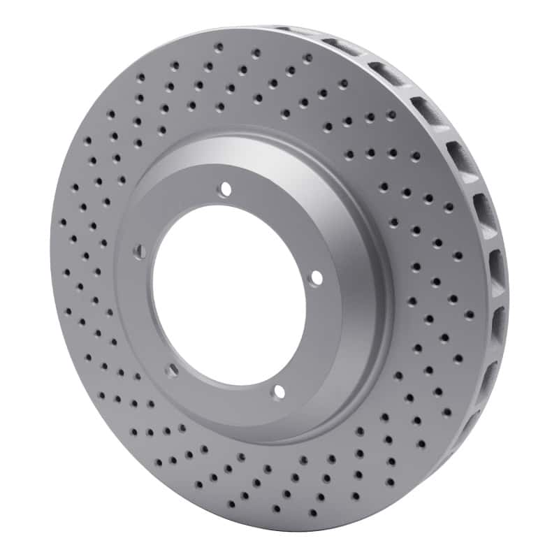 DFC — DFC 82-89 Porsche 911 Left Front Drilled GeoSPEC Coated Rotor
DFC Brake Rotor - view 2