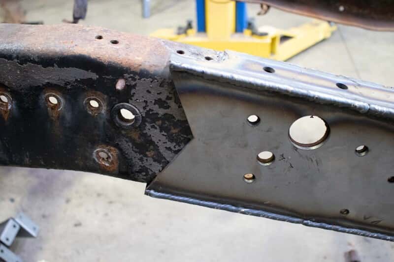 RustBuster — Rust Buster 73-87 Chevy K10/K20 Leaf Spring Frame Repair Kit - Left - view 12