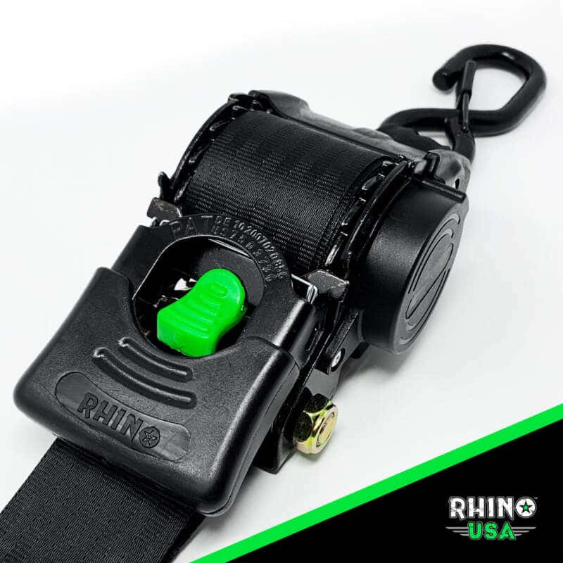 Rhino USA — Rhino USA Retractable Ratchet Straps (2Pk 2Inx10Ft) Blue
Tie Strap - view 4