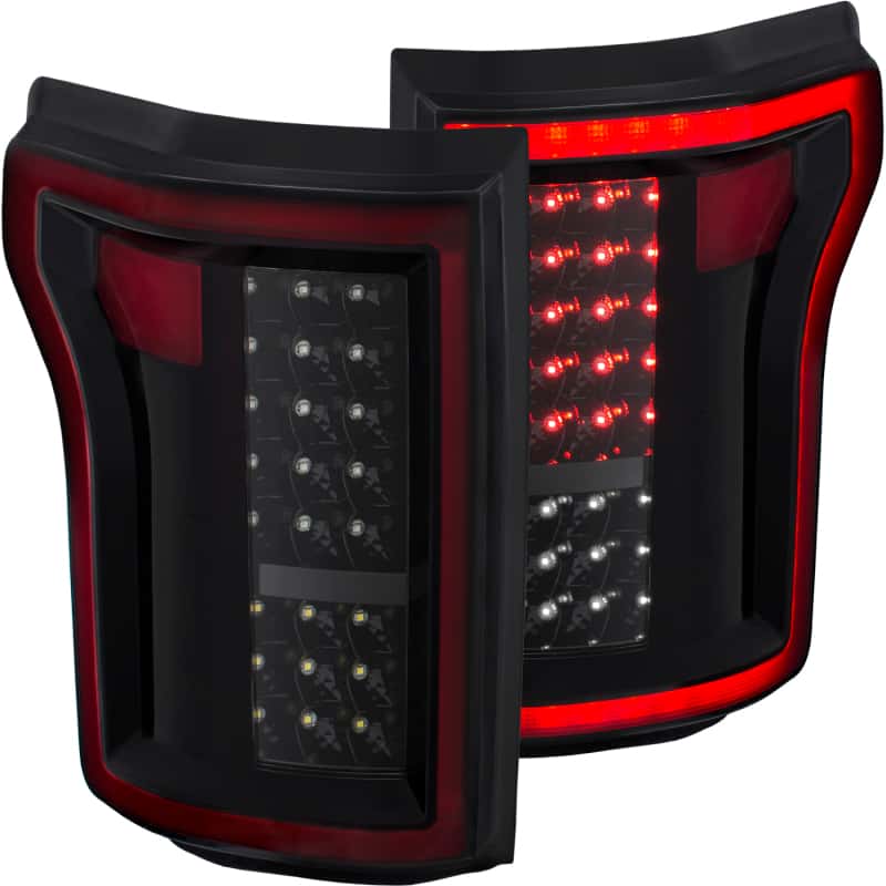 ANZO — ANZO 2015-2016 Ford F-150 LED Taillights Black
TailLightSet - view 2