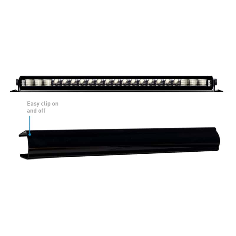 Borne Off-Road — Borne Off-Road Light Bar Cover Single Row 20in Black - view 4
