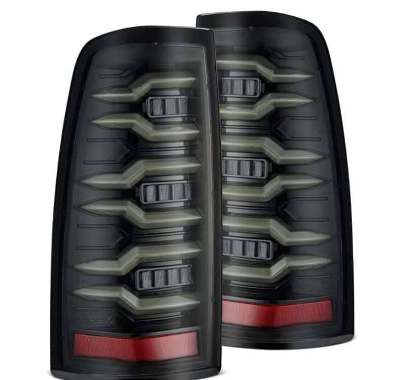 AlphaRex — AlphaRex 99-06 Chevrolet Silverado Sierra LUXX-Series LED Tail Lights Alpha-Black
Taillight Assembly - view 1