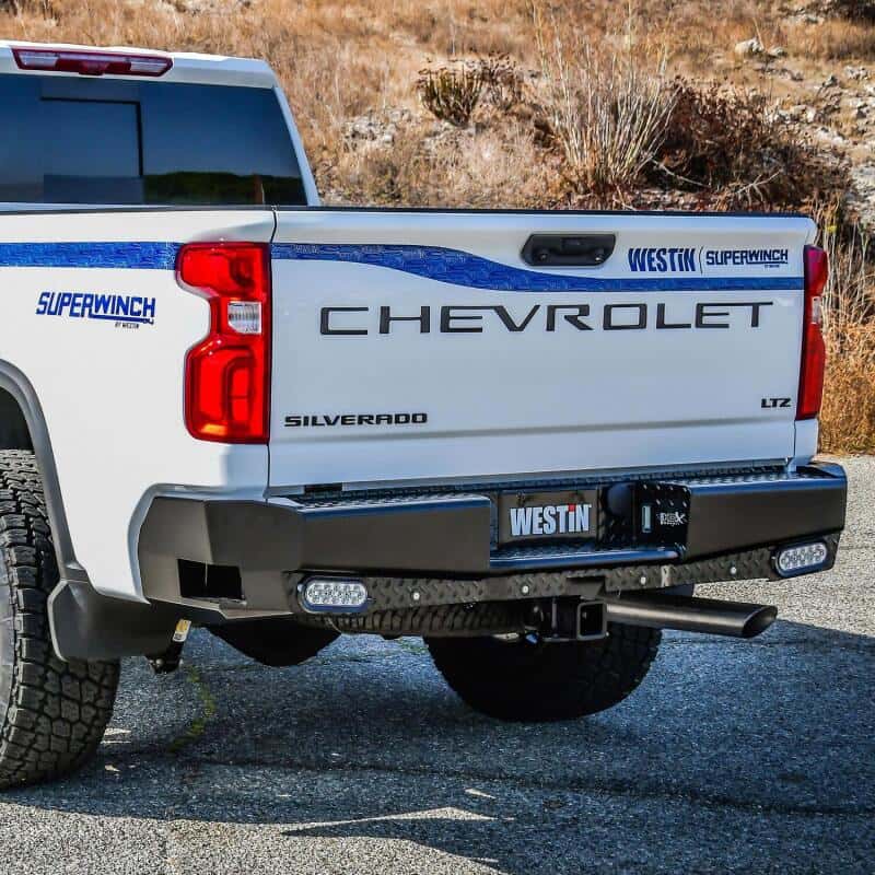 Westin — Westin 19-20 Chevy Silverado 1500 HDX Bandit Rear Bumper - Black
Bumper- Rear
Bumper-Rear - view 6