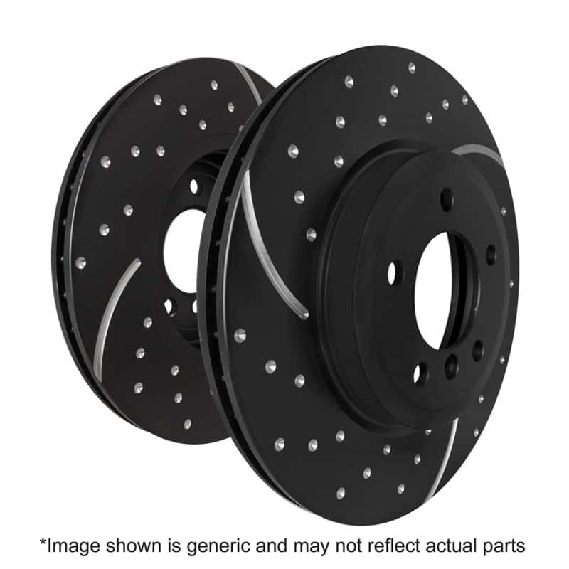 EBC — EBC 13+ Ford Explorer 3.5 Twin Turbo 4WD GD Sport Front Rotors
Disc Brake Rotor Set - view 1