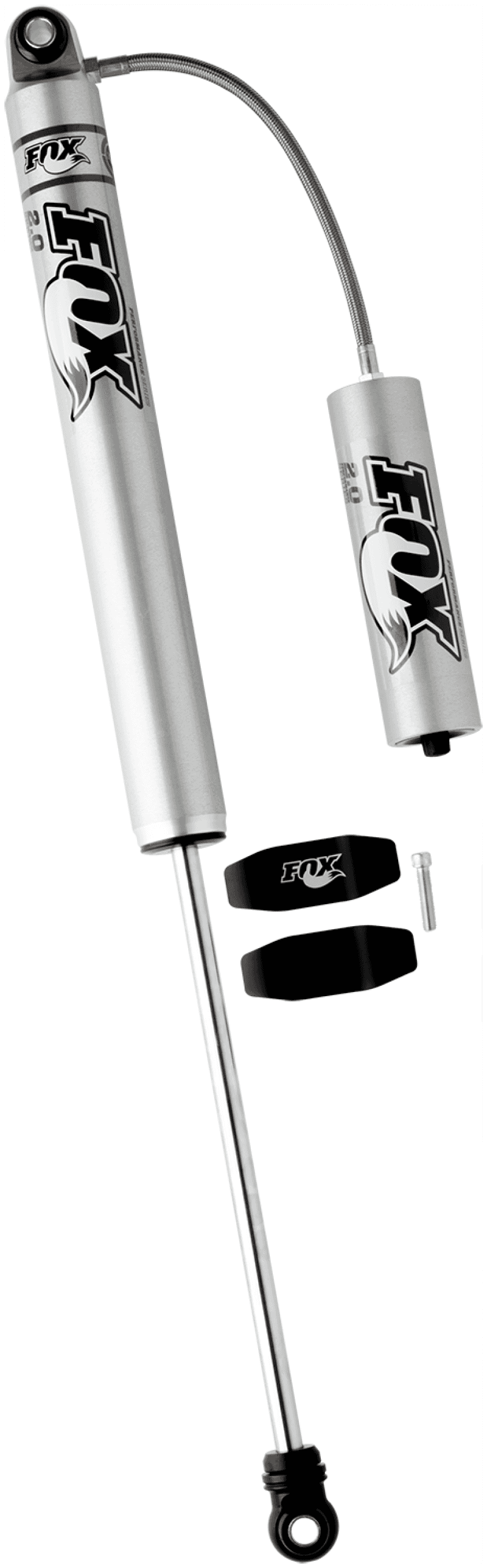 FOX — Fox 99+ Chevy HD 2.0 Performance Series 14.1in. Smooth Body Remote Res. Rear Shock / 7-10in. Lift
2.0 Shock - view 5