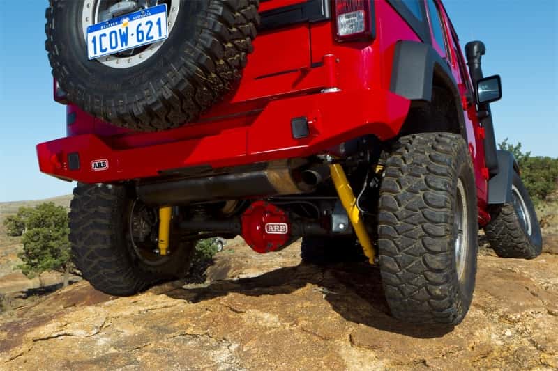 ARB — ARB Rear Bar 1588Kg Tj/Yj Suits Armour
Rear Bumper - view 1