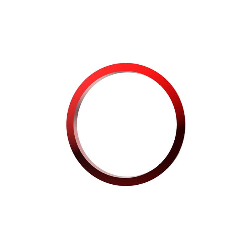 KC HiLiTES — KC HiLiTES FLEX ERA 1 (Single Bezel Ring) - Red - view 3