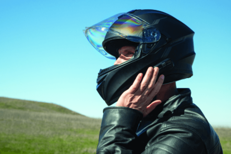 Sena Technologies — Sena Technologies Outforce Full Face Bluetooth Helmet Matte Black - Large - view 7
