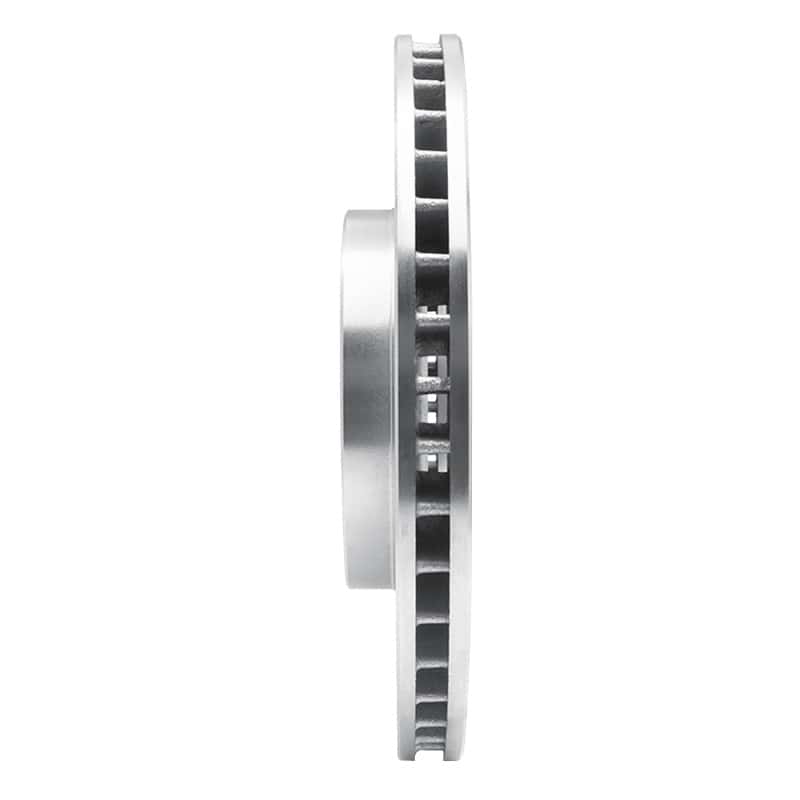 R1 Concepts — R1 05-12 Acura RL Front Right Drilled & Slotted Silver Brake Rotor
R1 Brake Rotor Drill - view 3