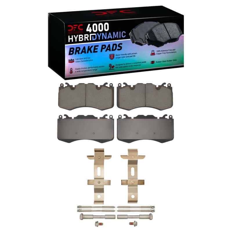 DFC — DFC 10-25 Land Rover Discovery Front 4000 HybriDynamic Brake Pads and Hardware Kit
DFC Brake Pad Set - view 1