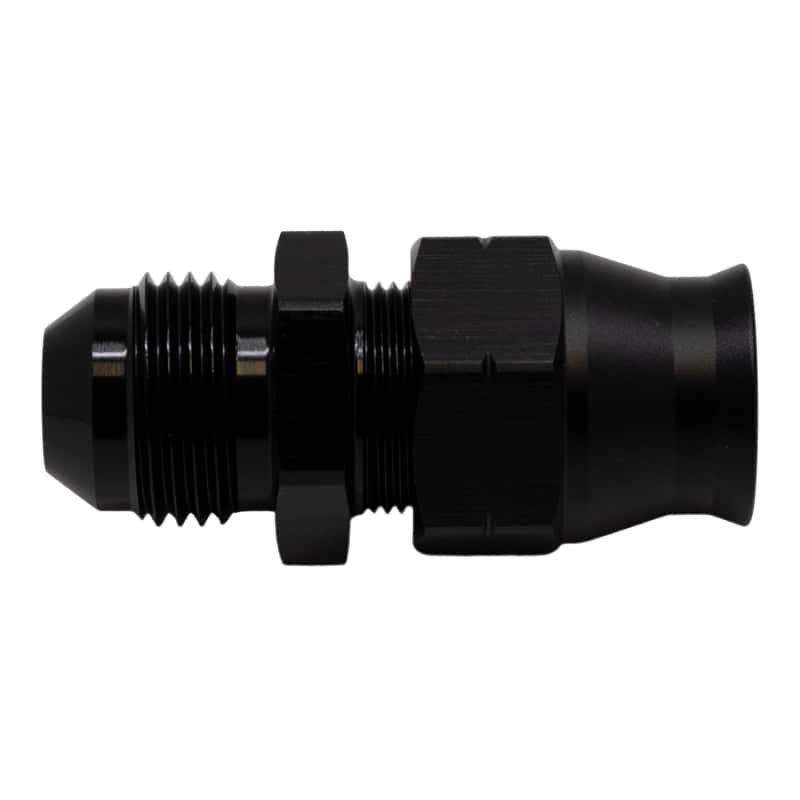 DeatschWerks — DeatschWerks 8AN Male Flare to 1/2in Hardline Compression Adapter - Anodized Matte Black
Lines & Fittings - view 1