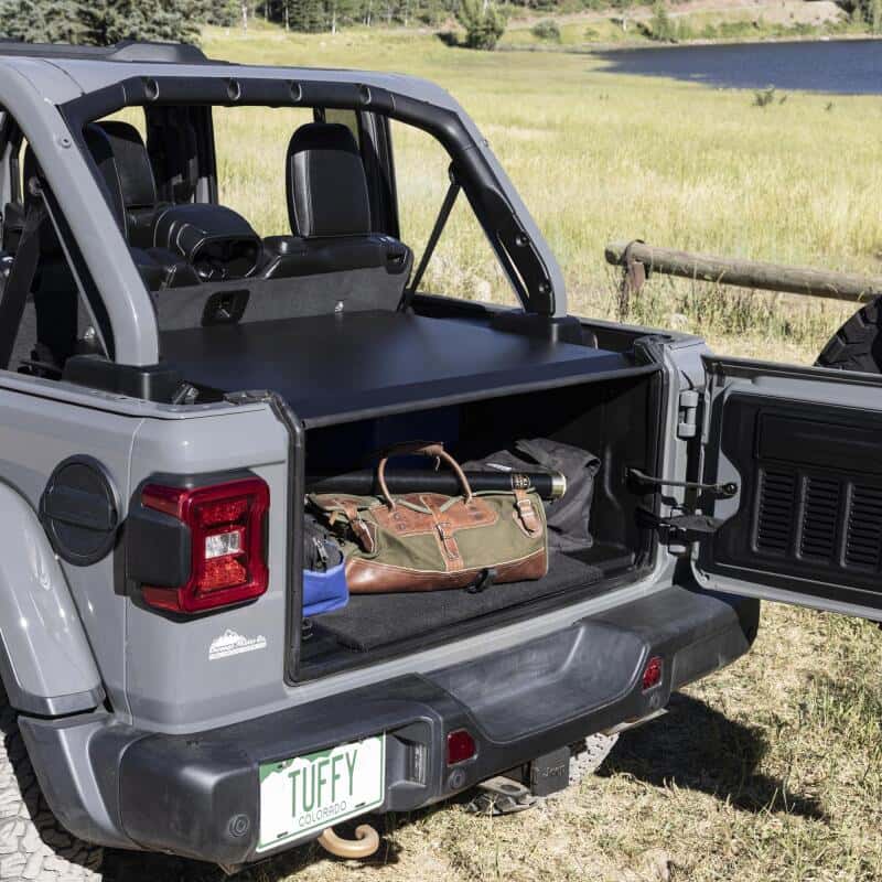 Tuffy Products — Tuffy Deluxe Enclosure For Jeep Wrangler W/ Subwoofer
Cargo Enclosure - view 13