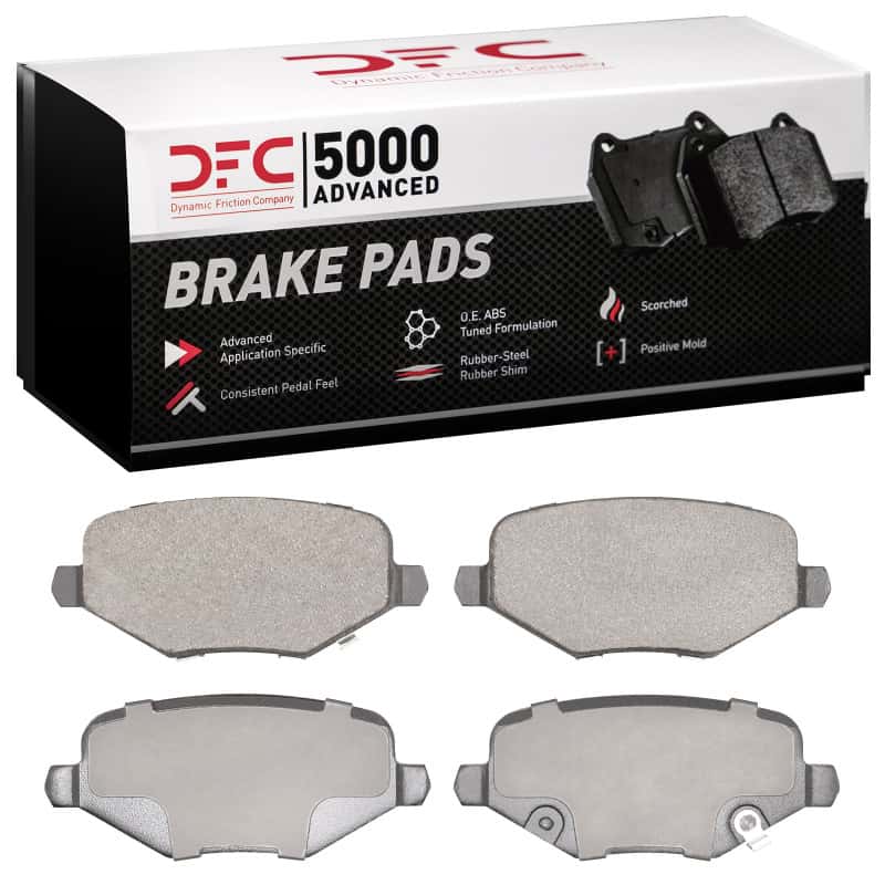 DFC — DFC 09-16 Chrysler Town & Country Rear 5000 Advanced Ceramic Brake Pads
DFC Brake Pad Set - view 1