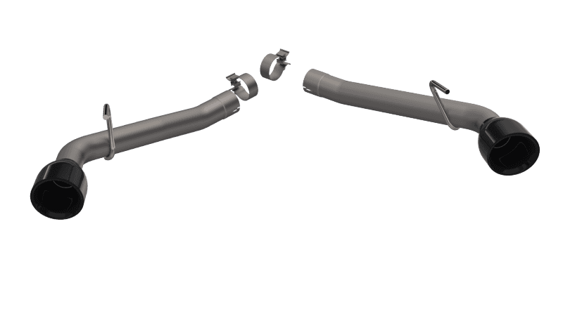 QTP — 2010-2013 Chevrolet Camaro SS QTP Eliminator Axle Back Black Tips - view 2