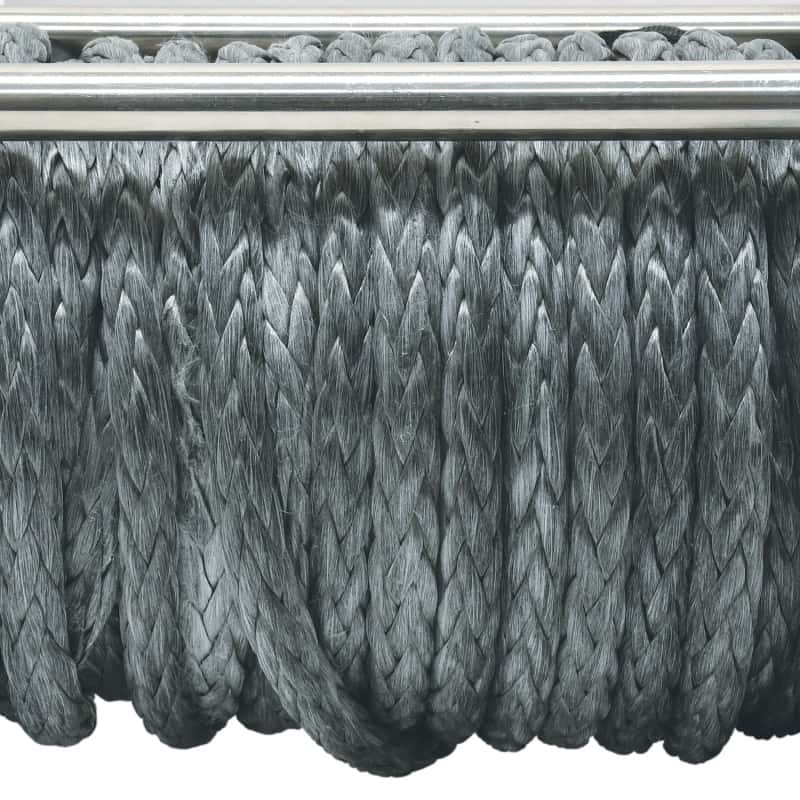 Superwinch — Superwinch 15000 LBS 12V DC 15/32in x 78ft Synthetic Rope Tiger Shark 15000SR Winch - view 5