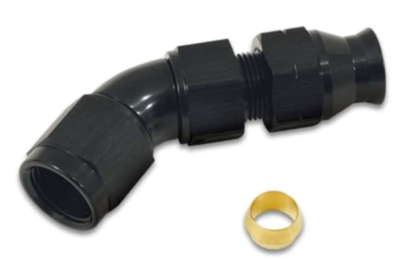 Vibrant — Vibrant 45 Degree 5/16in Tube to Female 6AN Adapter
-6ANFM-5/16"Tube45Dg - view 3