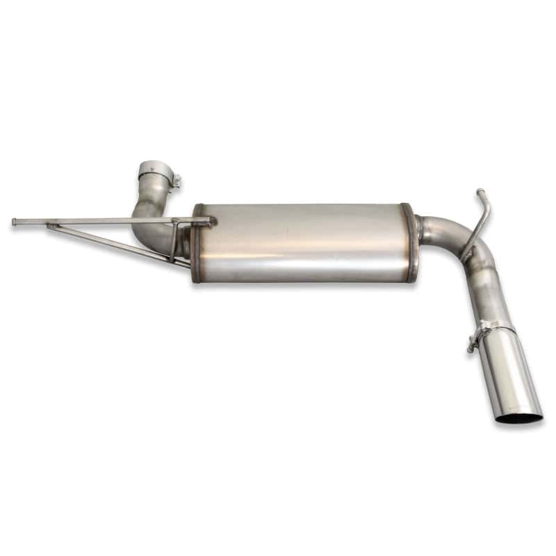 JBA — JBA 07-18 Jeep Wrangler JK 3.8L/3.6L 304SS Single Rear Exit Axle Back Exhaust
Exhaust System - view 2