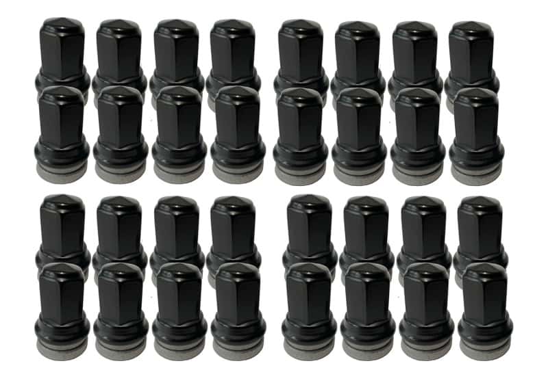 Ford Racing — Ford Racing M14 x 1.5 Black Lug Nut - Set of 32
Wheel Lug Nut - view 1