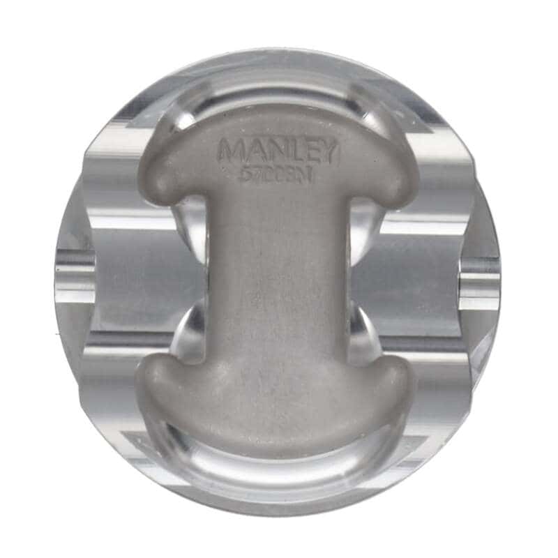 Manley Performance — Manley Nissan GT-R 3.8L VR38DETT 94.4mm Stroker 95.5mm Bore Grade 3 -1.5cc Piston w/Ring (Single)
Piston - view 6