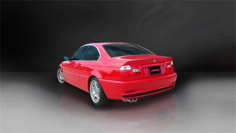 CORSA Performance — Corsa 2001-2006 BMW 325i/ci Convertible E46 Polished Sport Axle-Back Exhaust
Exhaust - view 6