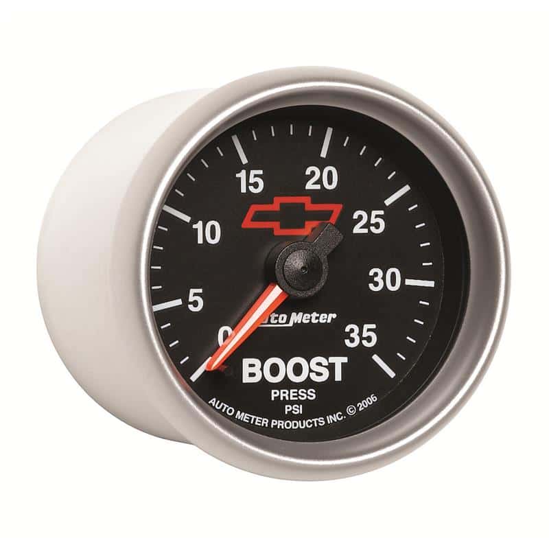 AutoMeter — Autometer GM Mechanical 52mm 0-35 PSI Boost Gauge
2-1/16" BOOST, 0-35 - view 4