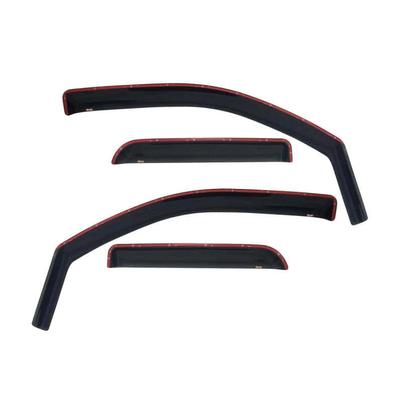 Westin — Westin 2002-2008 Dodge Ram Quad Cab (4 DR) In-Channel Wind Deflector 4pc - Smoke
Side Window Vent - view 2